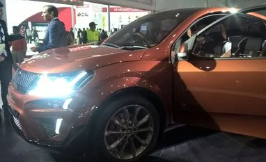 Mahindra & Mahindra showcases XUV Aero, Tivoli at Auto Expo M&M's XUV Aero on display at the Auto Expo