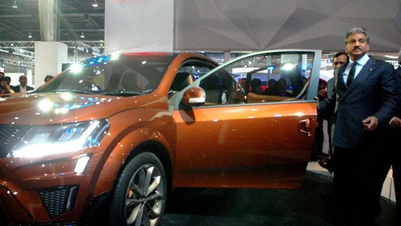 Anand Mahindra, CMD of Mahindra Group unveils the XUV Aero car during the Auto Expo 2016 in Greater Noida Anand Mahindra, CMD of Mahindra Group unveils the XUV Aero car during the Auto Expo 2016 in Greater Noida