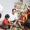 Hippocampus Learning Centres founder  &amp; chief executive officer Umesh Malhotra with children