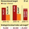 Jaitley likely to pare disinvestment target