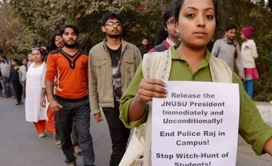 People's Welfare Front demands withdrawal of sedition case against JNU leader JNU, Protest, Kanhaiya Kumar, New Delhi