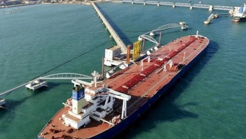 A general view of a crude oil importing port in Qingdao, Shandong province A general view of a crude oil importing port in Qingdao, Shandong province