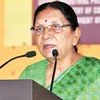 Gujarat Chief Minister Anandiben Patel