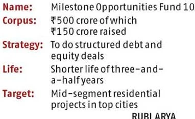 Milestone raises Rs 150 crore, to launch offshore fund Milestone raises Rs 150 crore, to launch offshore fund