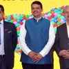 (From left) Amitabh Kant, Secretary of the Department of Industrial Policy, Devendra Fadnavis, CM of Maharashtra and  Subhash Desai, Maharashtra Industries Minister, at the Make In India Center Expo in Mumbai (pic: Suryakant Niwate)