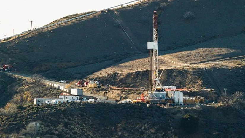 Porter Ranch gas well leak Photo: Wikipedia