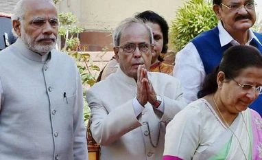 Startup India to deepen innovative ecosystem: President Mukherjee Pranab Mukherjee, Narendra Modi