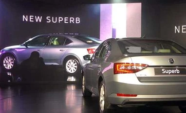Skoda launches new Superb at Rs 22.68 lakh Picture by Kamlesh Pednekar