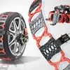 Snow chains with links made from BASF's Elastollan thermoplastic polyurethane