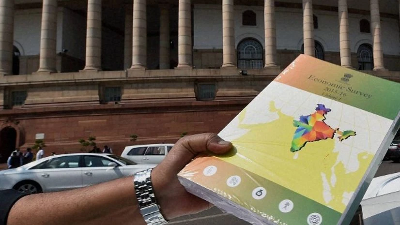 Economic Survey 2016 which was tabled in Parliament in New Delhi on Friday during the Budget session Economic Survey 2016 which was tabled in Parliament in New Delhi on Friday during the Budget session