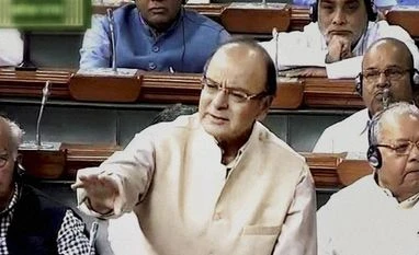 No holy cows to protect, says Jaitley on Aircel-Maxis Finance Minister Arun Jaitley speaks in the Lok Sabha in New Delhi