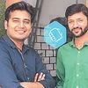 AlmaConnect founders Swapnil Khandelwal (left) and Rubish Gupta