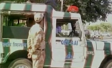 Delhi, Mumbai, Uttar Pradesh on high terror alert for Shivratri Security tightened in Vadodara after high level security alert issued in Gujarat. Photo: ANI