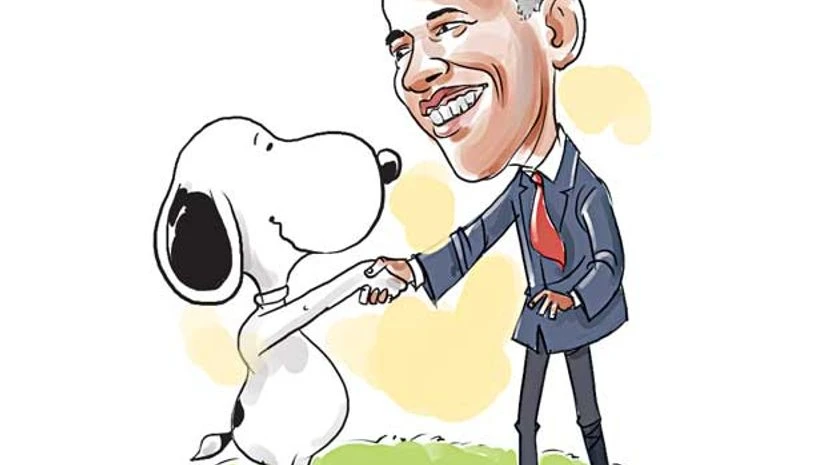 For Volume 25, Obama pays tribute to Peanuts For Volume 25, Obama pays tribute to Peanuts