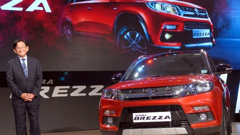 Kenichi Ayukawa, MD & CEO, Maruti Suzuki at the launch of Vitara Brezza in Mumbai (pic: Kamlesh Pednekar) Kenichi Ayukawa, MD & CEO, Maruti Suzuki at the launch of Vitara Brezza in Mumbai (pic: Kamlesh Pednekar)
