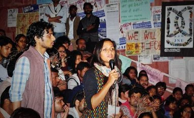 Shehla Rashid has found a political lexicon at JNU Shehla Rashid has found a political lexicon at JNU