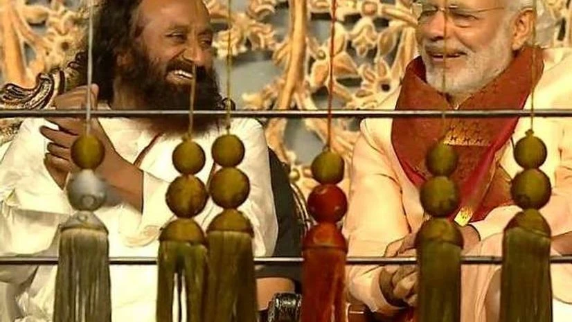 Sri Sri Ravi Shankar, Narendra Modi Sri Sri Ravi Shankar, Narendra Modi