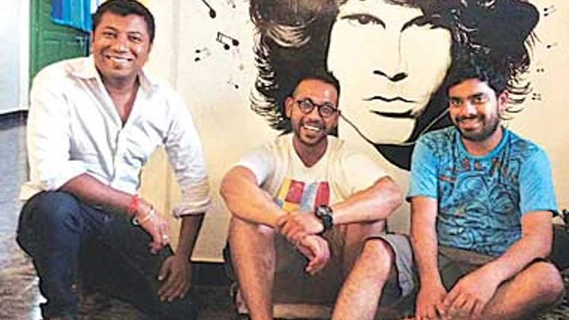 (From left) Roadhouse Hostels co-founders Rajesh Borah, Uday Jhamb and Shubham Garg (From left) Roadhouse Hostels co-founders Rajesh Borah, Uday Jhamb and Shubham Garg