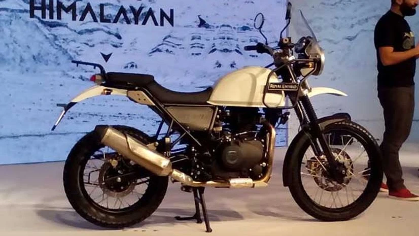 Royal Enfield launches Himalayan bike at Rs 1.55 lakh Royal Enfield launches Himalayan bike at Rs 1.55 lakh