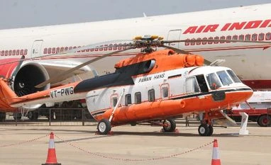 IRCTC to sell tickets for Pawan Hans helicopter service (Pic: K Sudheer)