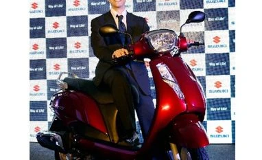 Suzuki Motorcycle expects growth in domestic, export market next year General Manager-Export and Sales Dealer Development of Suzuki Motorcycle India Kenji Hirozawa at the launch of Suzuki Access 125cc in Chennai