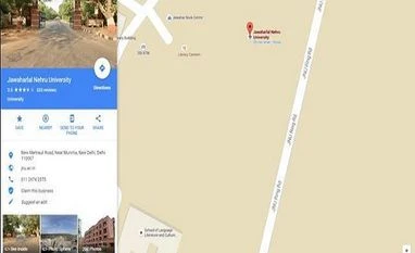 Search for 'sedition' and 'anti-national' on Google Maps, will lead you to JNU Search for 'sedition' and 'anti-national' on Google Maps, will lead you to JNU