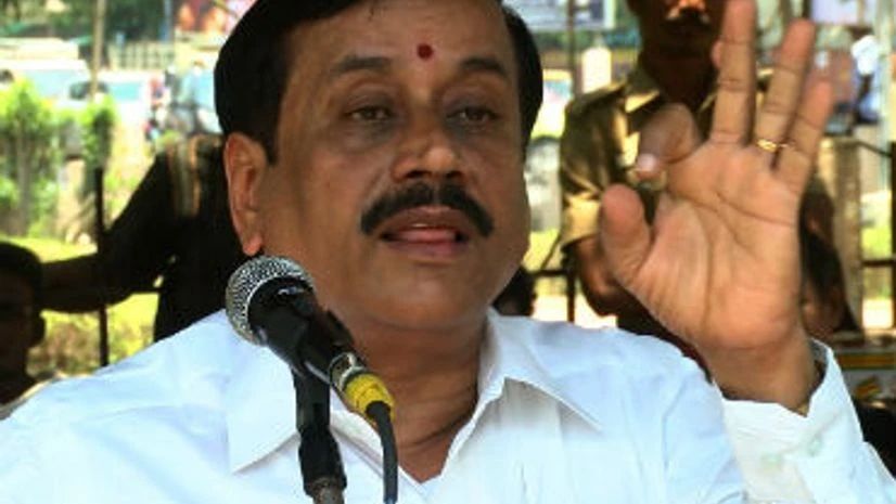 H Raja BJP National Secretary, H Raja. Photo courtesy: YouTube