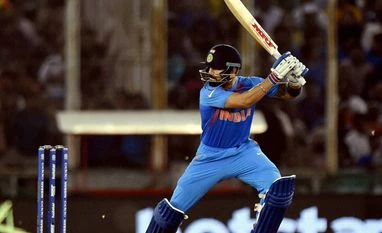 ICC World T20: Bollywood hails India's victory, as they storm into semifinals Virat Kohli plays a shot during the ICC World T20 match versus Australia at the PCA Stadium in Mohali. Photo: PTI