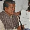 Uttrakhand Chief Minister Harish Rawat addressing a press conference in Dehradun on Sunday, March 27, 2016 PTI