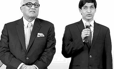 Srikanth Bolla has set his sights on changing lives Srikanth Bolla after receiving an award from MRF Chairman K M Mammen