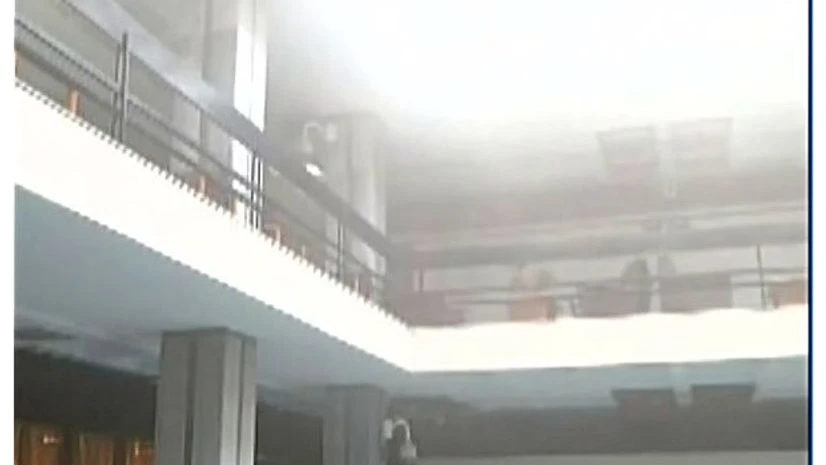 fire, parliament Minor fire breaks out in Parliament annexe building, fire tenders at the spot. Fire is under control ANI