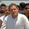 Congress Vice-President Rahul Gandhi at Deonar dumping ground in Mumbai. (Photo: ANI Twitter Handle)