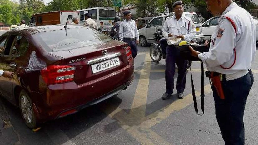 Odd-even, Delhi Traffic Police Odd-even scheme