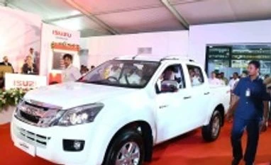 Japanese auto maker Isuzu Motors starts production from AP facility Isuzu's D-MAX V-Cross utility vehicle