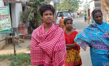 Which way will Singur sway? A photo of Manoj Ruidas (pic: Subrata Majumder)