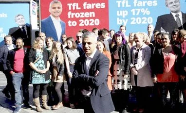 London mayor unveils plan to reduce city's dependency on cars London, mayor, Sadiq Khan