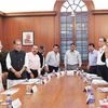 Prime Minister Narendra Modi meets a delegation from Uttar Pradesh led by Chief Minister Akhilesh Yadav to discuss the drought situation (Photo: PTI)