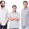 Creo co-founders   Shubham Malhotra (left), Sai Srinivas (right)  and Chief Product Officer Rachit Rastogi (middle)