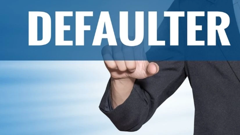 default, defaulter Shutterstock