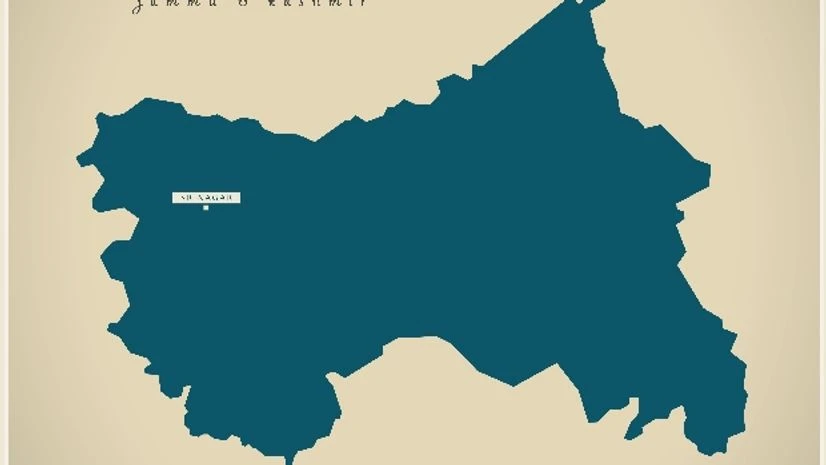 map, Jammu and Kashmir, Kashmir, Jammu, J&K Shutterstock