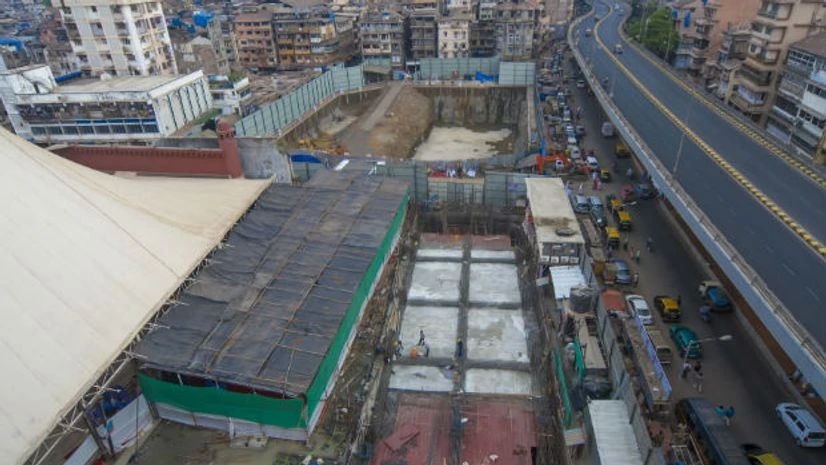 Bhend Bazaar A view of sub-clusters 1 & 3 of Bhendi Bazaar