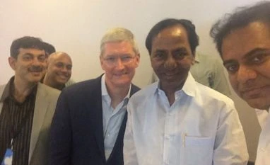 India's energy impresses Cook Tim Cook