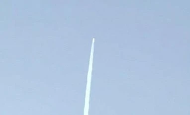 Isro takes the first step in developing reusable launch vehicle India's first reusable launch vehicle (RLV-TD) successfully lifts off from Sriharikota. Photo: ANI