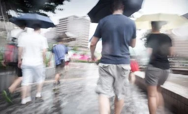 Monsoon 18% below normal in past week Image via Shutterstock