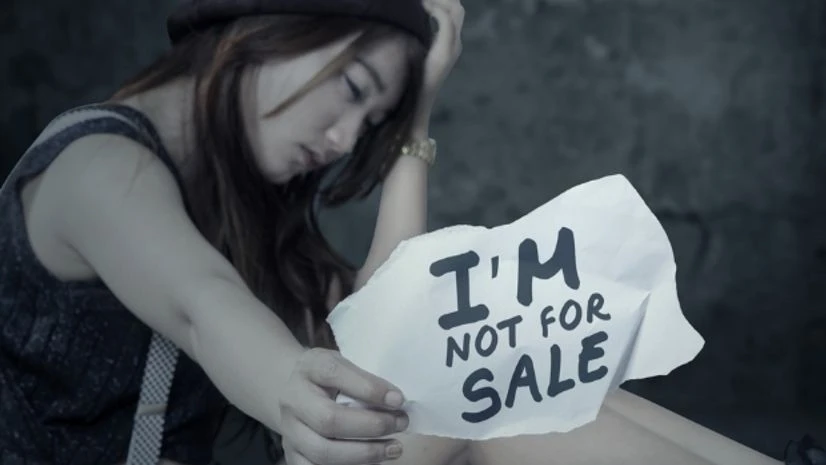 sex slave, trafficking, prostitution Image via Shutterstock