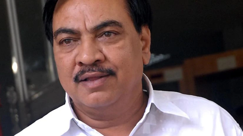 Maharashtra Revenue Minister Eknath Khadse. Maharashtra Revenue Minister Eknath Khadse.