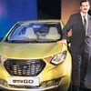 Nissan Motor India Managing Director Arun Malhotra at the launch of Datsun's redi-GO in  New Delhi, on Tuesday