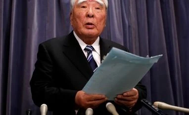 Suzuki Motor Chairman and Chief Executive Officer Osamu Suzuki speaks during a news conference at the Land, Infrastructure, Transport and Tourism Ministry in Tokyo Suzuki Motor Chairman and Chief Executive Officer Osamu Suzuki speaks during a news conference at the Land, Infrastructure, Transport and Tourism Ministry in Tokyo