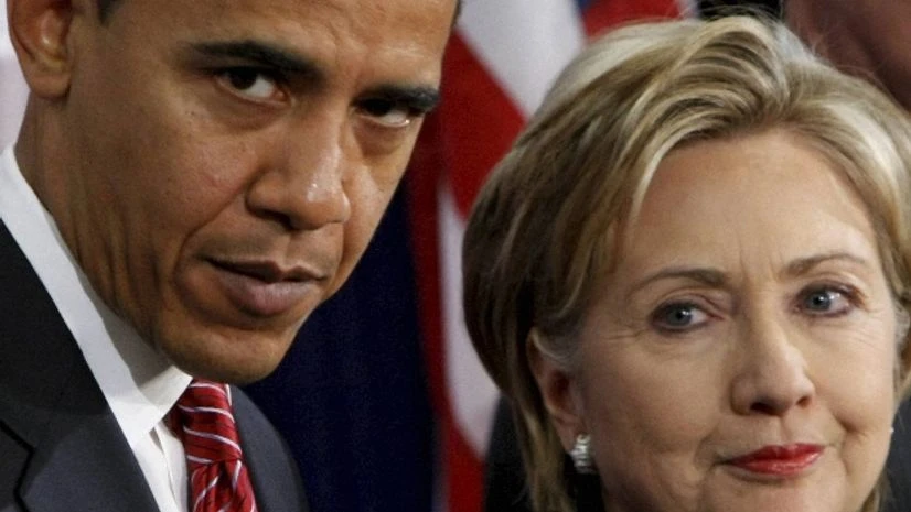 File photo of Barack Obama and Hillary Clinton File photo of Barack Obama and Hillary Clinton