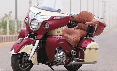 Giant on the road Indian Roadmaster